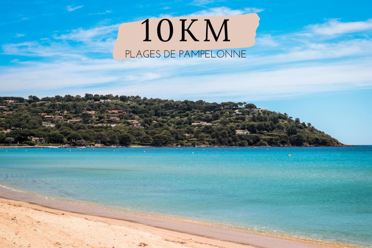 Le Ptit Olivier Piscine - Plage กาสแซ็ง ภายนอก รูปภาพ