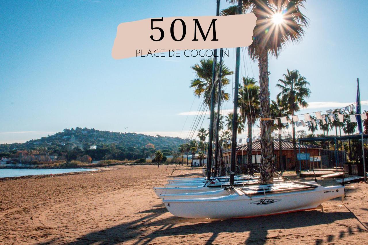Le Ptit Olivier Piscine - Plage กาสแซ็ง ภายนอก รูปภาพ